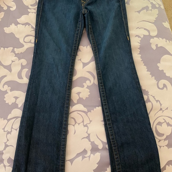 Indigo Blue Long True Religion Jeans - Picture 4 of 4